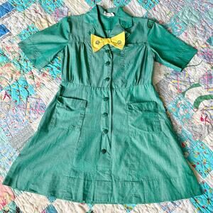 Vintage 50s/60s Youth or Petite Adult Girl Scout Uniform